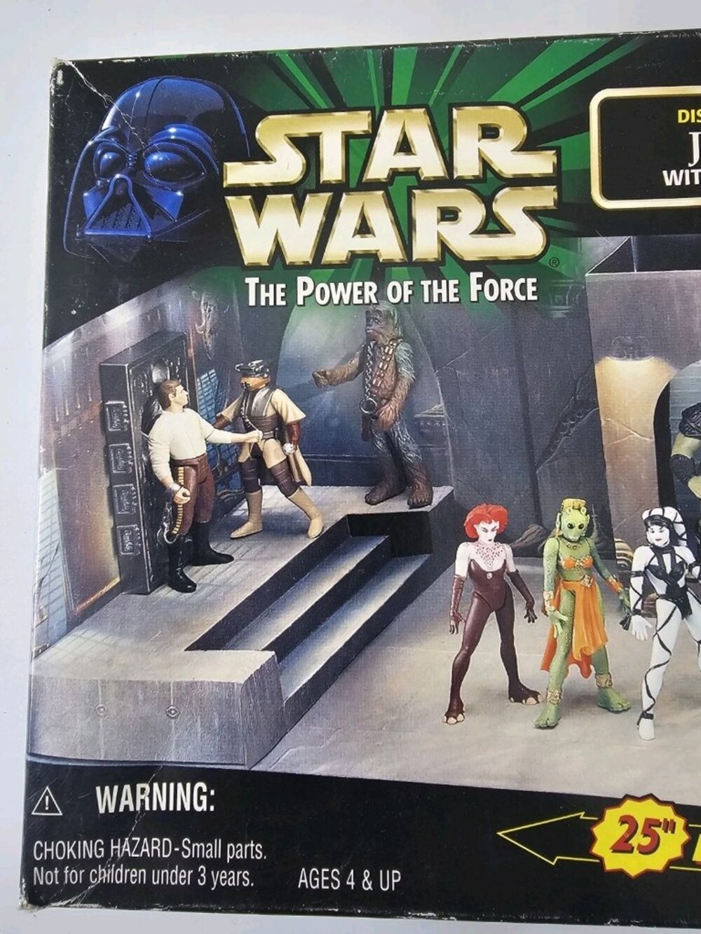 Star Wars Power of the Force 3-D Diorama Jabbas Palace with Han Solo Sealed 1998 - Picture 9 of 10